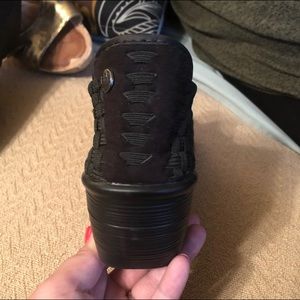 Bernie Mev Black Closed Toe Shoe